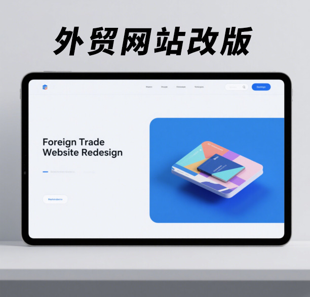 外貿網站改版