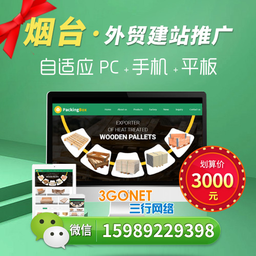 煙臺外貿建站